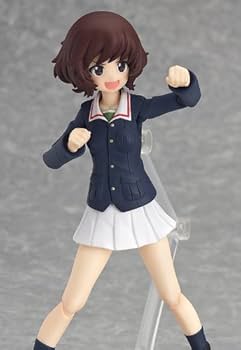 Amazon.co.jp: figma ガールズ&パンツァー 秋山優花里 (ノン